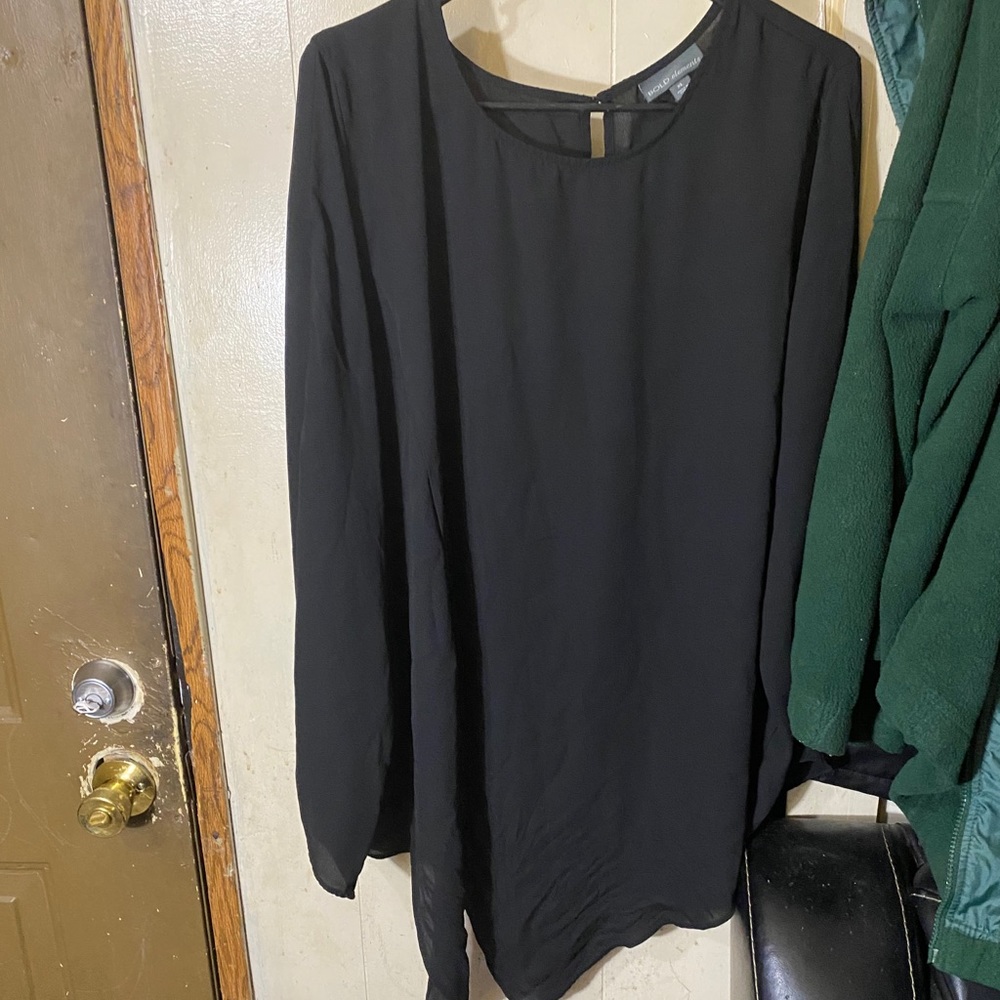 Sheer blouse